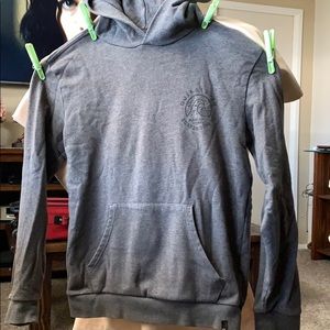 Boys quiksilver hooded sweatshirt